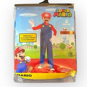 Super Mario Brothers Nintendo kids toddler boys Mario Halloween Costume Disguise
